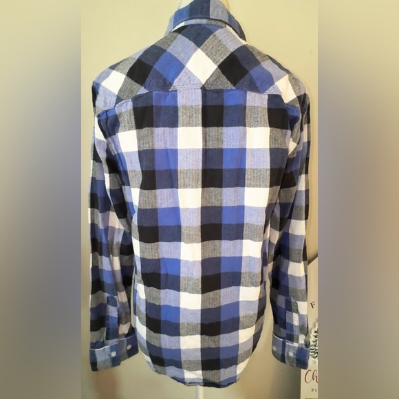 HSU Emerica Plaid Button-Up flannel the SOLE technology. Size M GUC - Picture 3 of 12